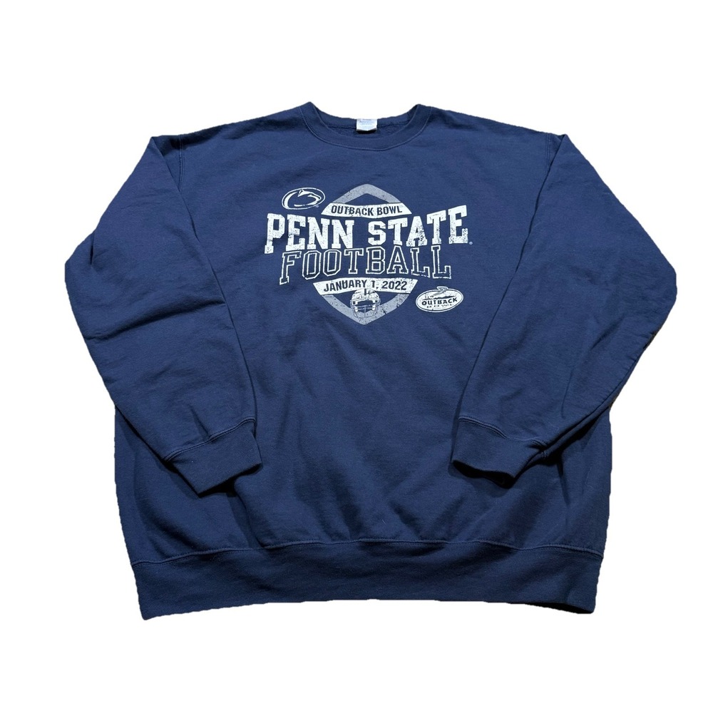 Penn State Football Sweatshirt Outback Bowl‎ Pullover Crewneck Collegiate XL